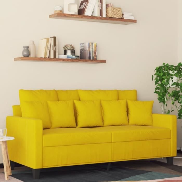Produit similaire: Canapé salon séjour | Canapé à 2 places | Jaune 140 cm Velours 158x77x80 cm