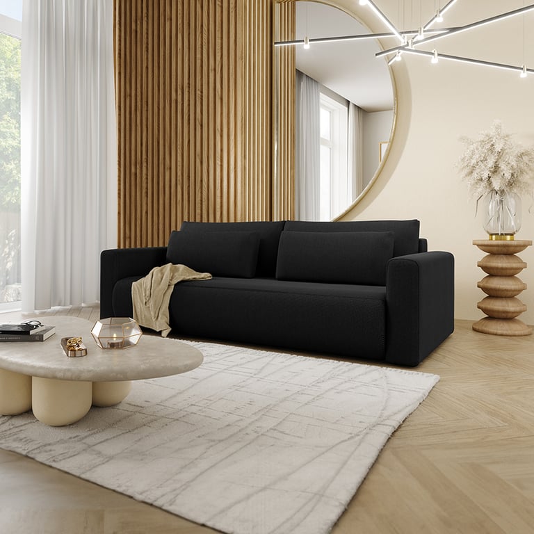 Produit similaire: evy - Canapé convertible Noir