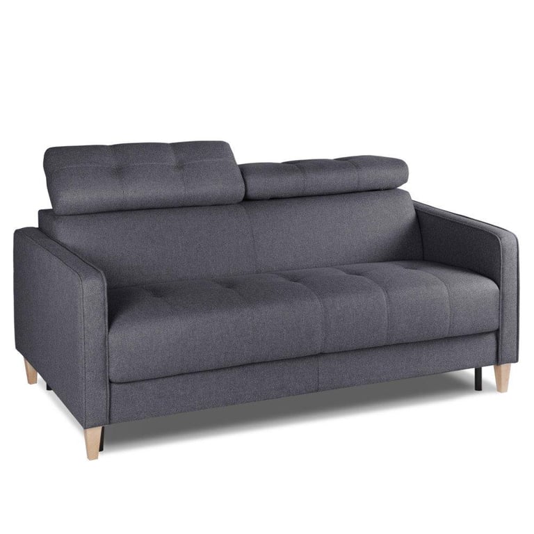Produit similaire: Canapé convertible GROENLAND 140cm EXPRESS sommier lattes RENATONISI matelas 16 cm tweed gris platine