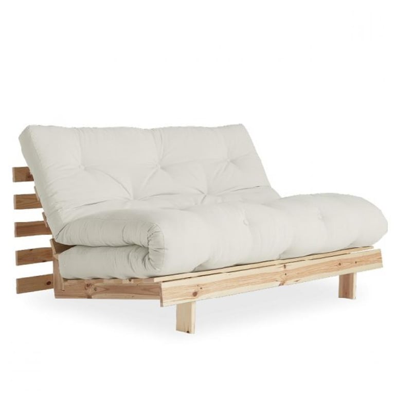 Produit similaire: Canapé convertible futon ROOTS pin naturel coloris naturel couchage 140*200 cm.