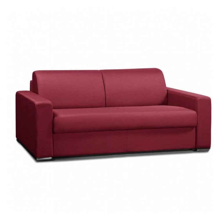 Produit similaire: Canapé convertible express ALLURE matelas mémory 20 cm lattes 140 cm mono assise Tissu Tweed rouge