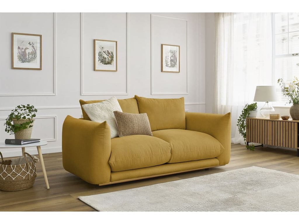 Produit similaire: Canapé droit fixe 2 places ERNEST jaune BOBOCHIC