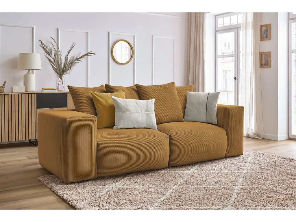 Produit similaire: Canapé droit fixe modulable VOLTAIRE jaune BOBOCHIC 3 places