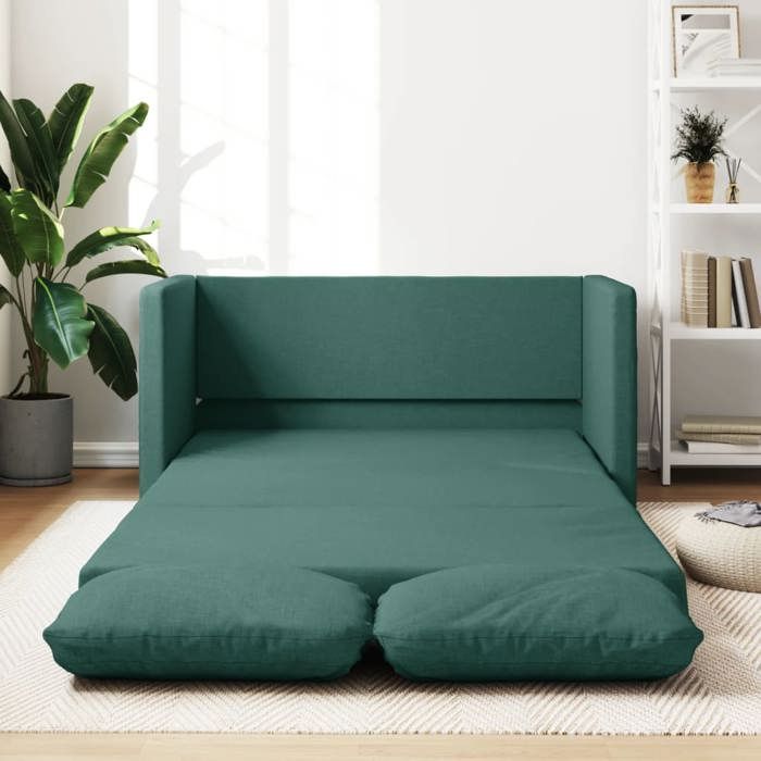 Produit similaire: Canapé Relax convertible CLOUD - Canapé-lit 2 en 1 vert foncé 112x174x55 cm tissu 2162