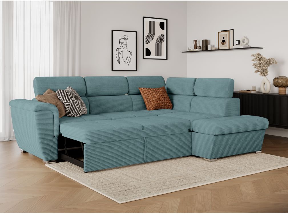 Produit similaire: paola - Canapé relax convertible Bleu