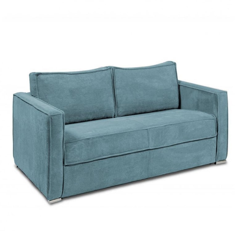 Produit similaire: Canapé convertible express 160cm ANTIBES matelas mémory 22cm sommier metal velours côtelé noir