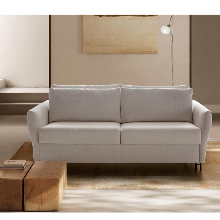 Produit similaire: Canapé convertible EXPRESS CHOCOLAT 140 *190 cm dossier souple tissu beige