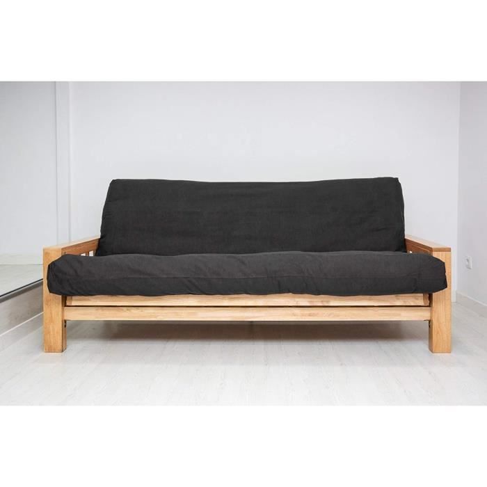 Produit similaire: Canapé lit Vienna , housse Noir, 200x140x30 cm
