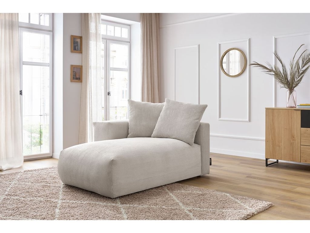 Produit similaire: Méridienne avec accoudoir pour canapé modulable VOLTAIRE beige angle gauche BOBOCHIC 1 places
