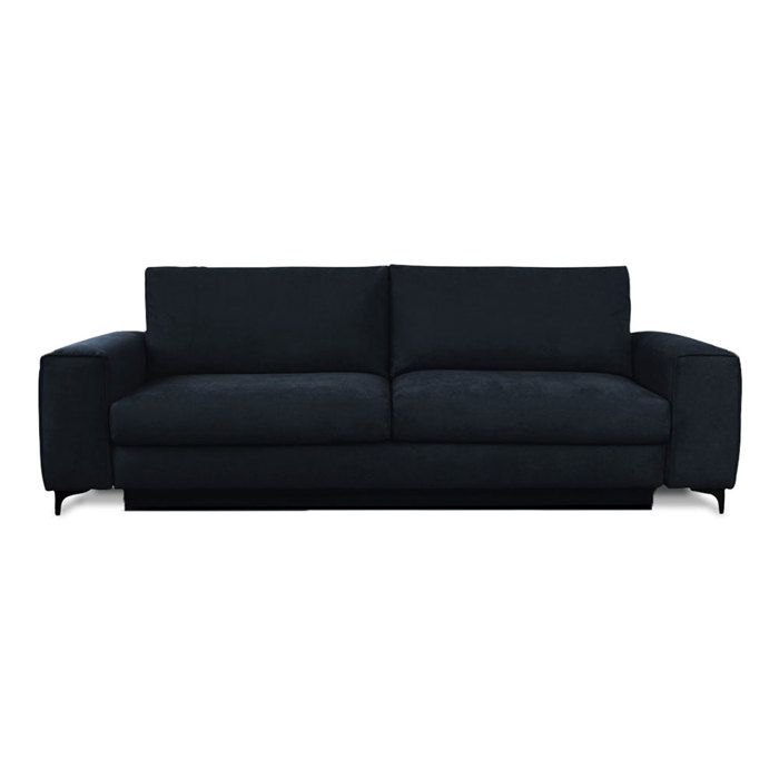 Produit similaire: Canapé Convertible Velours Bleu - MAISON AUBERTIN - Fiesole - Coffre de rangement - 3 Places