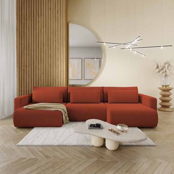 evy - Canapé convertible Orange