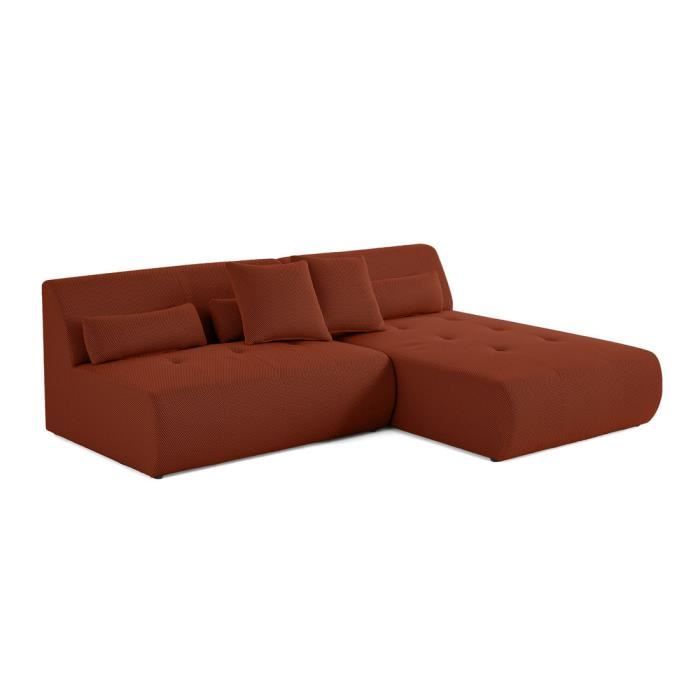 Produit similaire: Onyx - canapé modulable d'angle réversible 4 places - en tissu mailles 3D - Terracotta
