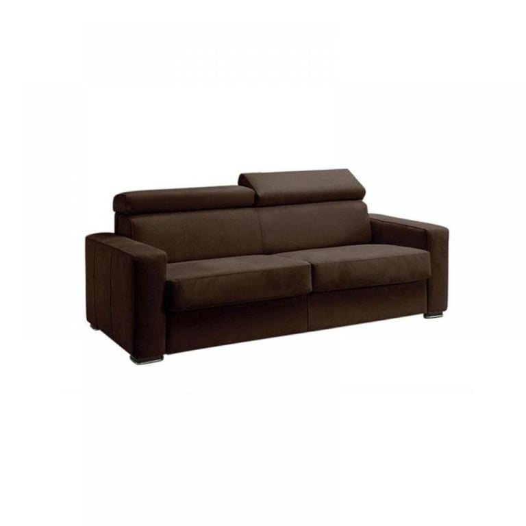 Produit similaire: MELBOURNE - Canapé convertible velours marron