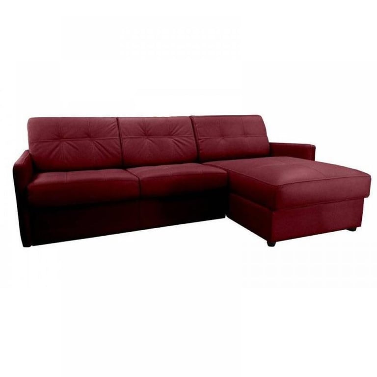 Produit similaire: Canapé d'angle réversible EXPRESS CUBE DELUXE 160cm + coffre. Cuir vachette bordeaux. matelas 16 cm