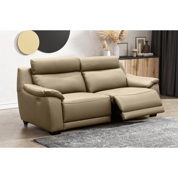 bern - Canapé cuir Beige