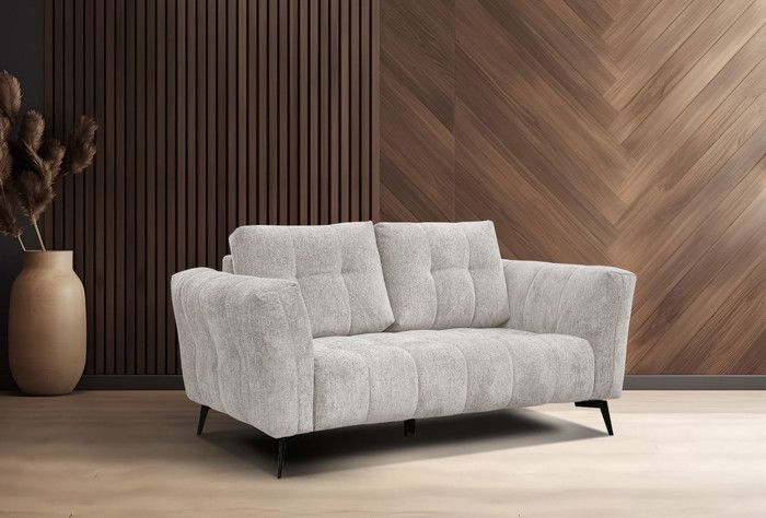 Produit similaire: Canapé droit 2 places tissu beige - Kalmer - Ferme - Contemporain - Design