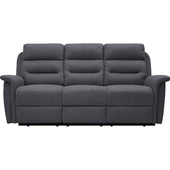 Produit similaire: Canapé de Relaxation 3 places en Tissu Gris LÉON - Gris foncé - L191 x 94 x 100cm - LOUNGITUDE
