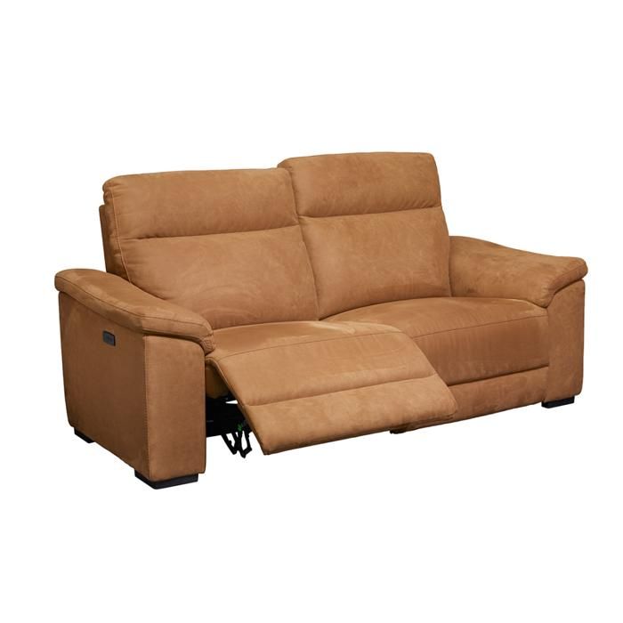 Produit similaire: Canapé relax électriques 3 places Cognac - ROZELIEURES - L 200 x l 94 x H 102 cm