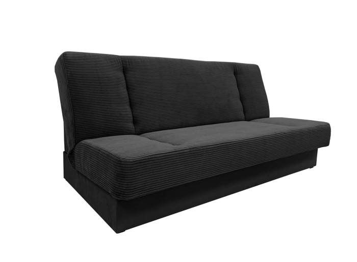 Produit similaire: Canapé en lit Convertible avec Coffre de Rangement 3 Places Relax clic clac - Cyprus New - Noir (Poso 34 + Kronos 34)