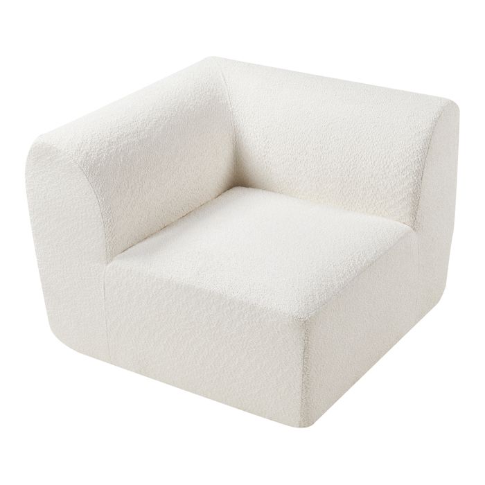 Module de canapé d'angle Hurvas crème
