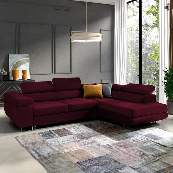 wilson - Canapé relax convertible Violet