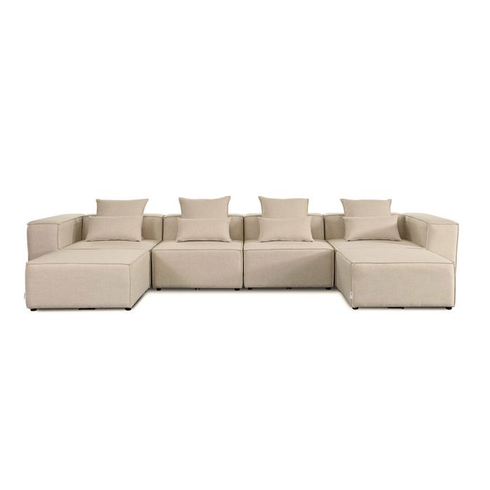 Produit similaire: Canapé HOME DELUXE 'VERONA XXL' >Version: XXL - Taille: 415cm x 68cm x 207 cm