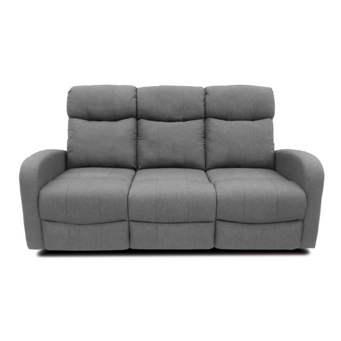 Produit similaire: Canapé Relax - Lagos - Venprodin - 100X185X95Cm - Gris