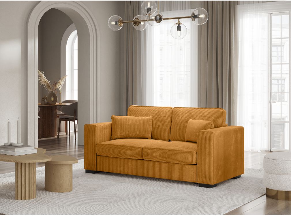 Produit similaire: belami - Canapé velours côtelé Jaune