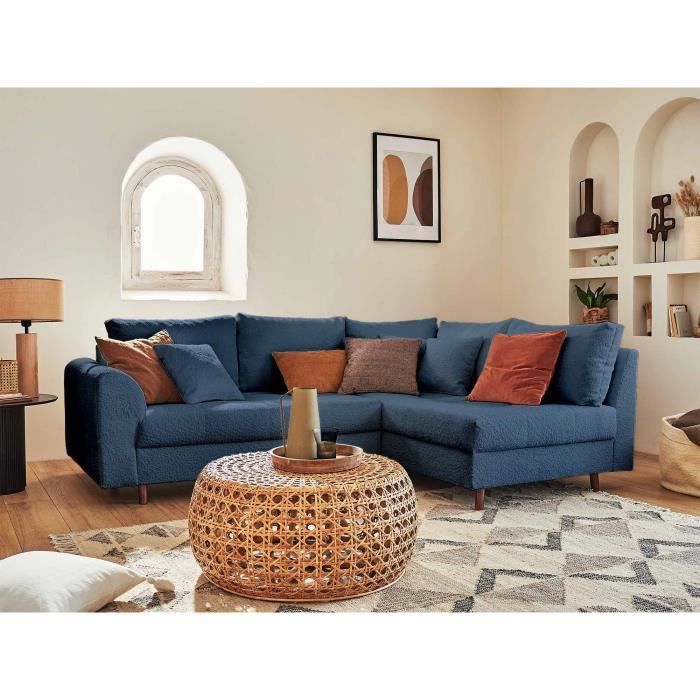 Produit similaire: Rune - canapé d'angle droit - 4 places - en tissu bouclette