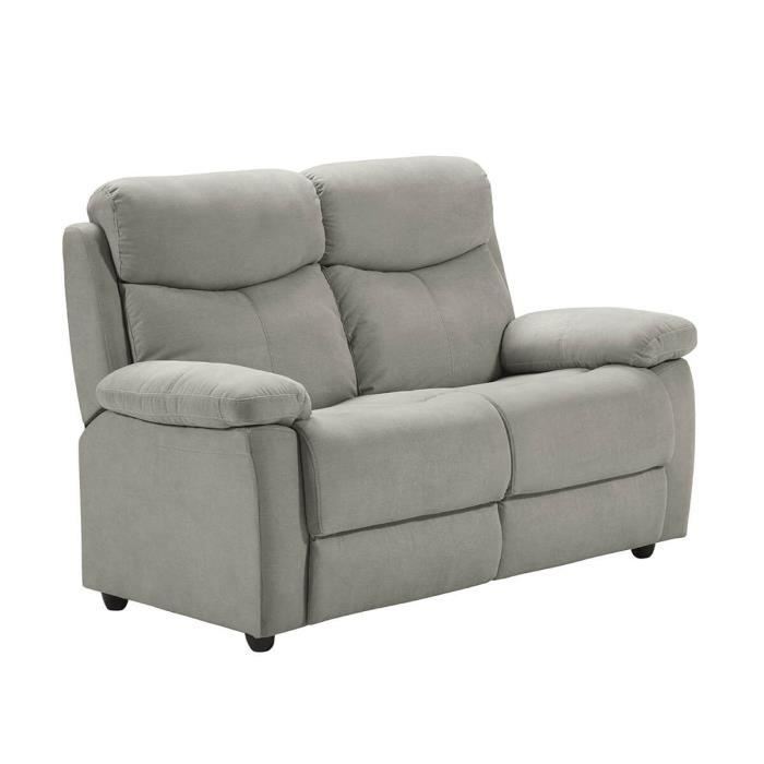 Produit similaire: Canapé 2 Places - ALTOBUY - Tarifa - Gris Clair - Tissu Waterproof - Confort Moelleux