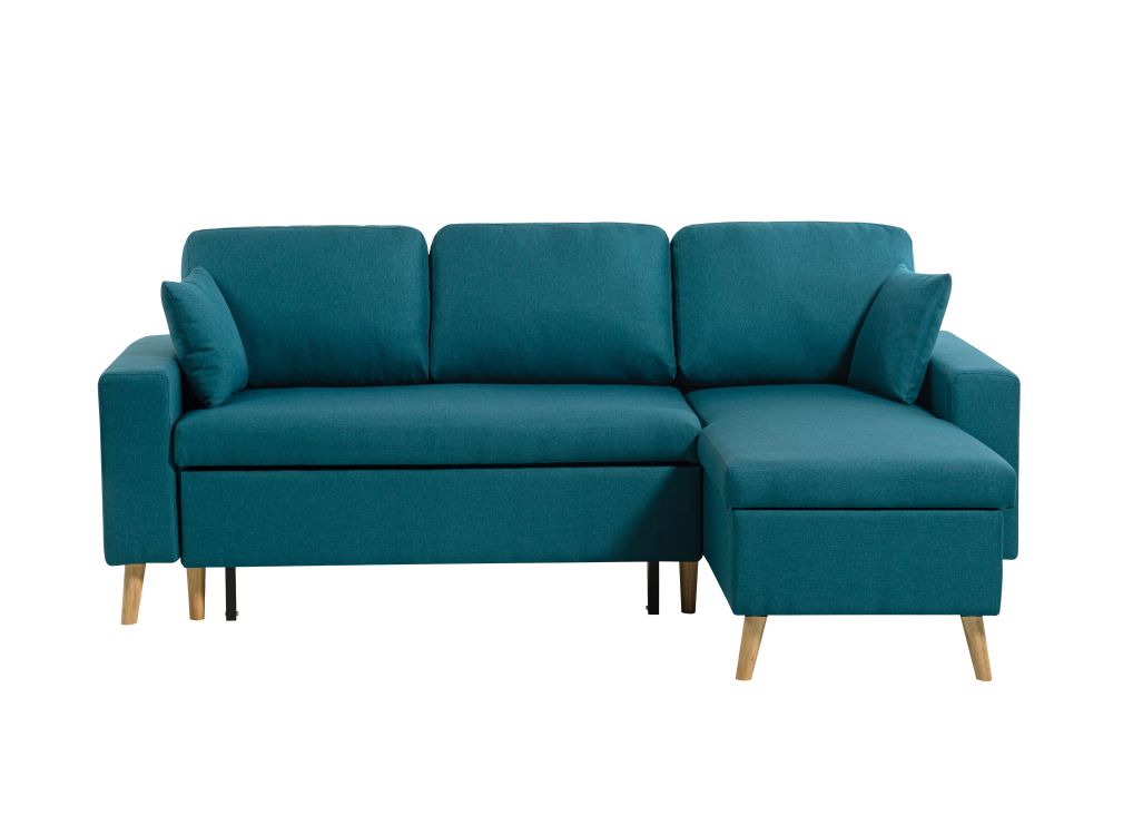 Produit similaire: Canapé d'angle 4 places MARIA SCANDINAVE réversible et convertible en tissu