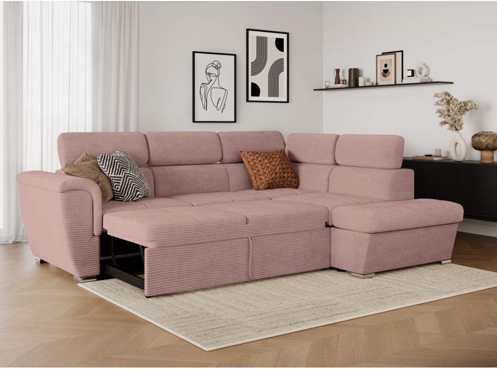 Produit similaire: paola - Canapé relax convertible Rose
