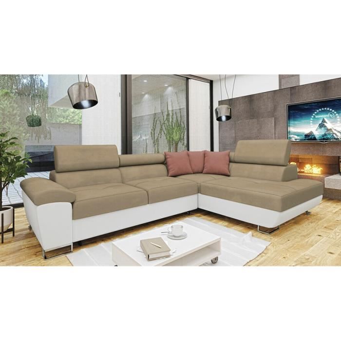 Produit similaire: Canapé d'angle Comfivo 166 - Comfivo - Uttario Velvet 2979 - Marron - Fonction de couchage - Zig Zag