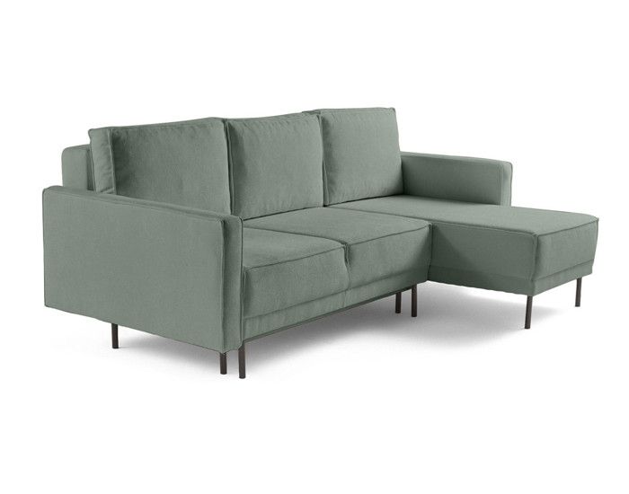 Produit similaire: Charlie - canapé d'angle réversible 4 places - convertible avec coffre - en tissu - Vert