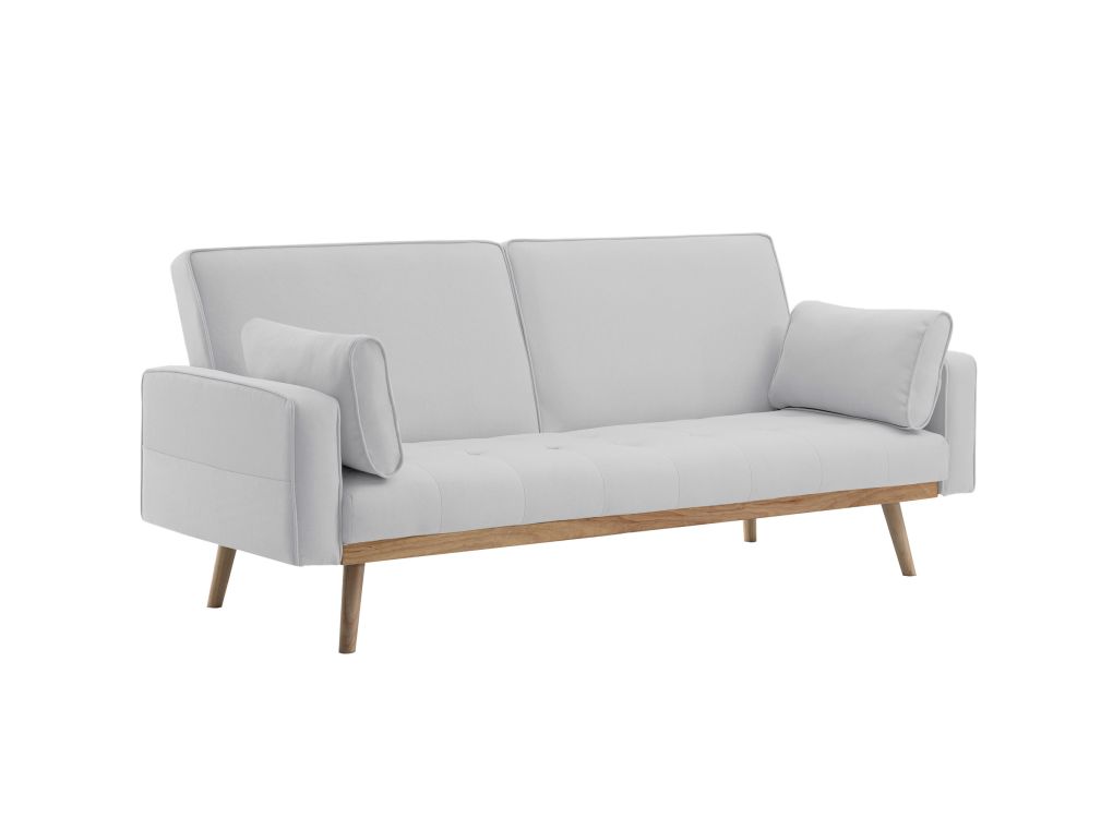 Produit similaire: Canapé droit KENT convertible style scandinave 3 places en tissu