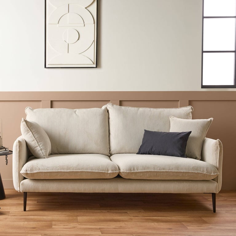 Produit similaire: orea - Canapé velours côtelé Beige