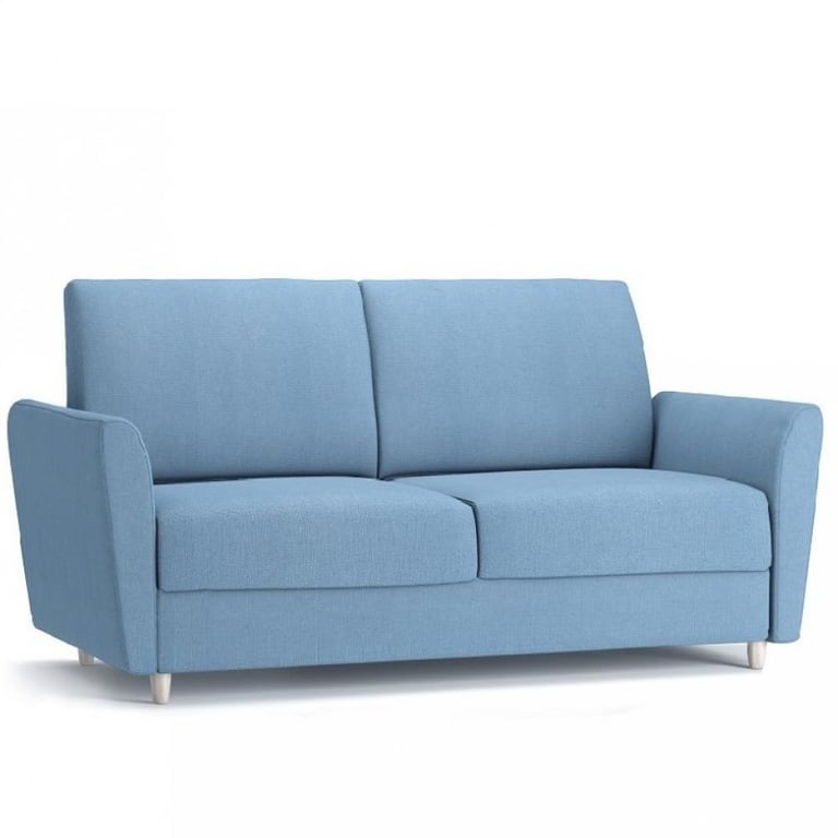 Produit similaire: Canapé Convertible express JAGO Encombrement ouvert : 206 cm couchage 140 piètement hêtre naturel.