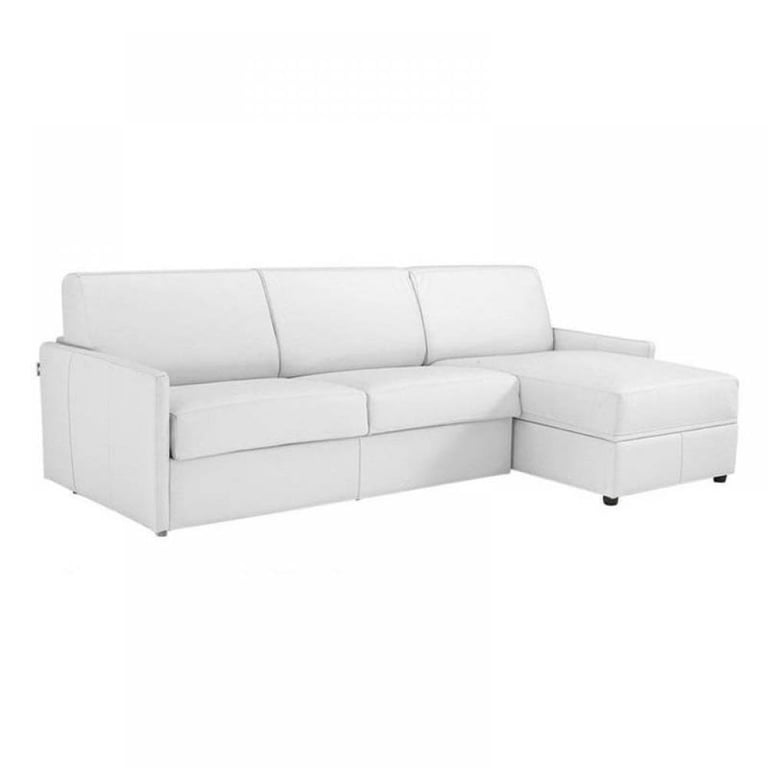 Produit similaire: Canapé d'angle SUN convertible EXPRESS 160cm cuir vachette blanc cassé matelas épaisseur 16cm