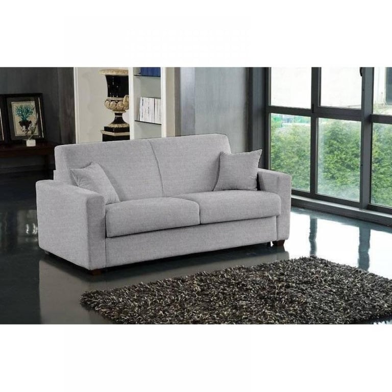 Produit similaire: Canapé EXPRESS 3 Places DREAMER Convertible lit 140*197*16 Tweed gris silex matelas 16 cm