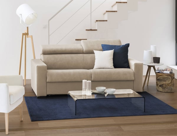 Canapé relax convertible Beige
