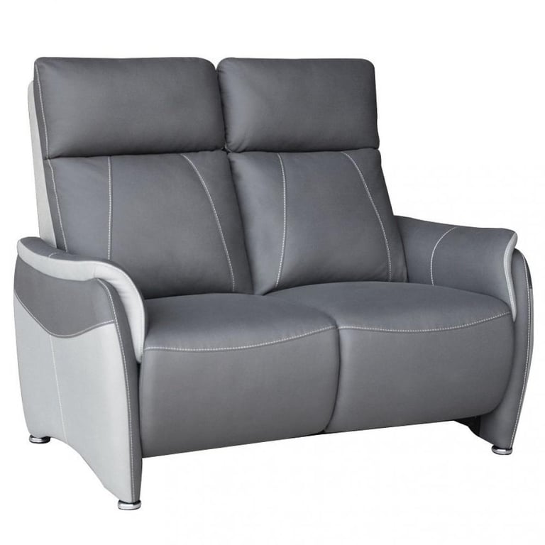 Produit similaire: Canapé fixe 2 places CABRIES Microfibre plomb / gris perle