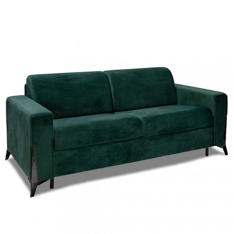 Produit similaire: Canapé express PASSY convertible 160cm sommier lattes matelas 16cm pieds métal noir