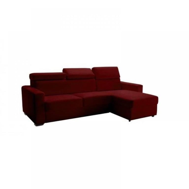Produit similaire: Canapé d'angle réversible EXPRESS SIDNEY DELUXE 120 cm cuir vachette bordeaux têtières réglables matelas 16 cm