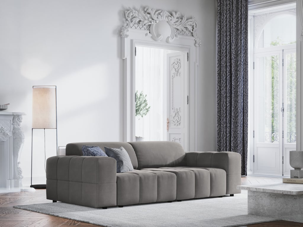 Produit similaire: Luc - Canapé velours Gris