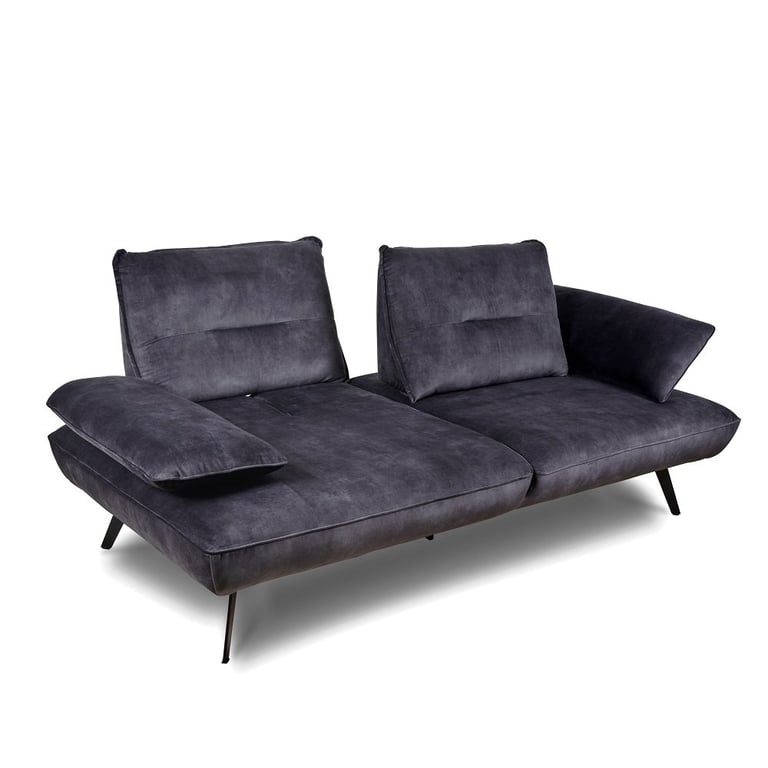 Produit similaire: Canapé modulable TREK dossier avance recule 3/4 places velours gris graphite