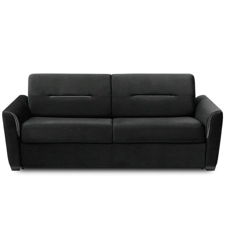 Produit similaire: Canapé GRANDIOSE convertible CanapExpress matelas mémory 22 cm sommier lattes 160 cm tissu tweed gris