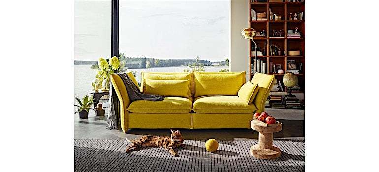 Produit similaire: Vitra Canapé 2 places Mariposa - Dumet sauge/gravier