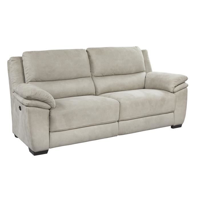 Produit similaire: ASTIO - Canapé Relax Electrique 3 Places Tissu Majestic Beige