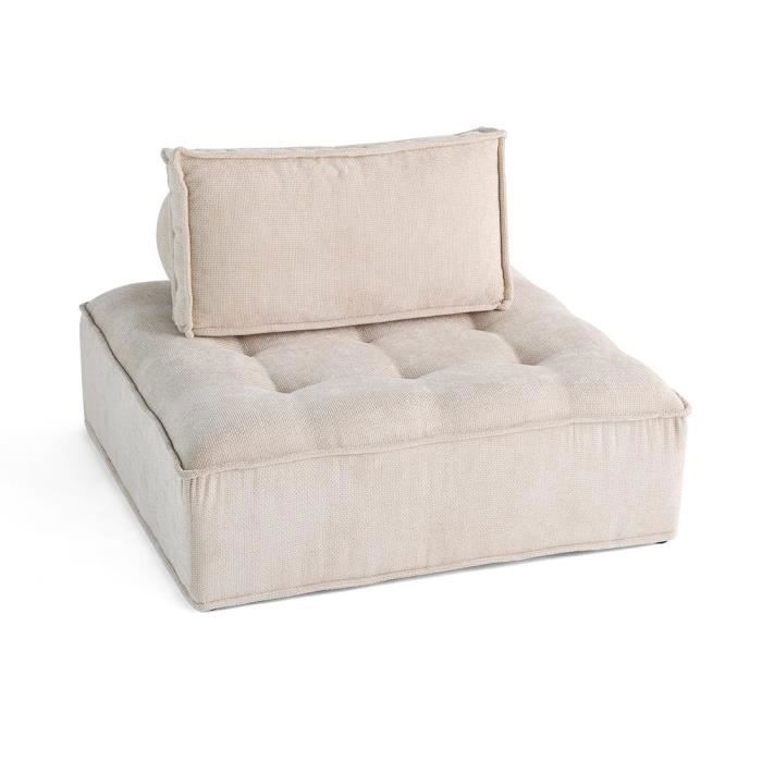 Produit similaire: Marisol - module d'assise - velours texturé - Beige