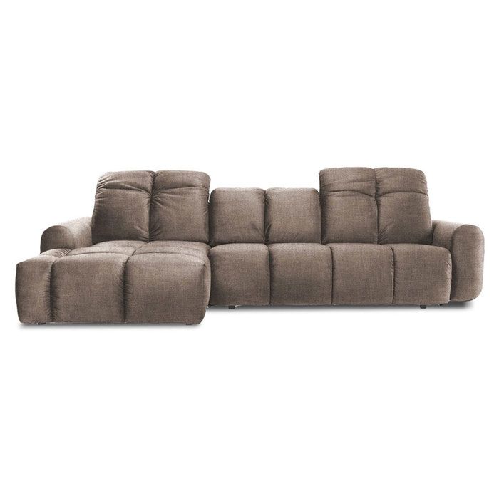 Produit similaire: Canapé Tissu Angle gauche Taupe Anacapri - 3 Places